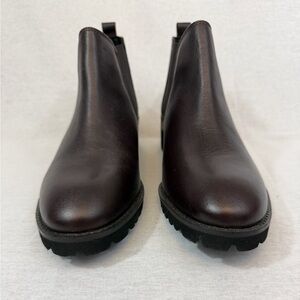 ASOS Women’s Analise Leather Chelsea Boots in Oxblood